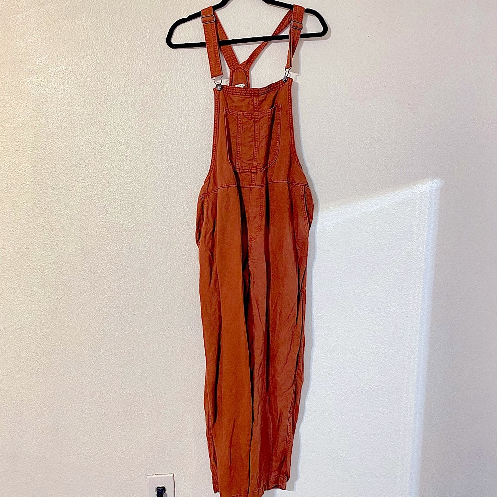 NWOT overalls rust from Aerie